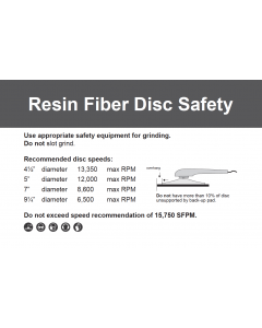 Resin Fiber Disc Safety